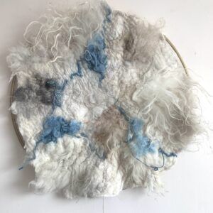 Heaven - wool art